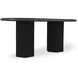 Sartoria 72 X 40 inch Black Dining Table